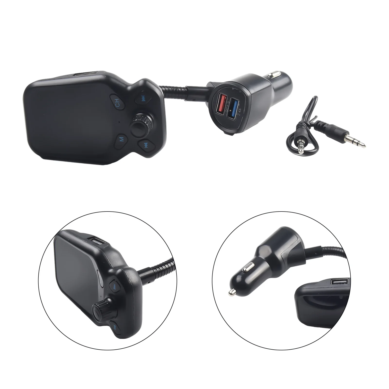 Portable MP3 Player Radio Adapter Fast Charging Wireless Blue Tooth Car FM Transmitter MP3 Player Radio Adapter USB Charger
Portable MP3 Player Radio Adapter Fast Charging Wireless Blue Tooth Car FM Transmitter MP3 Player Radio Adapter USB Charger