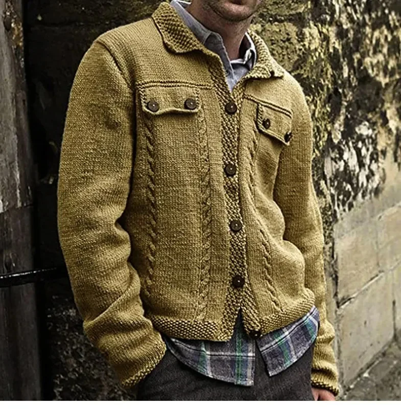 Sweater Men,Long Sleeve Casual Cardigan,Tactics Work Wear Coat,Autumn Winter Vintage Streetwear,Knit Jackets
Sweater Men,Long Sleeve Casual Cardigan,Tactics Work Wear Coat,Autumn Winter Vintage Streetwear,Knit Jackets