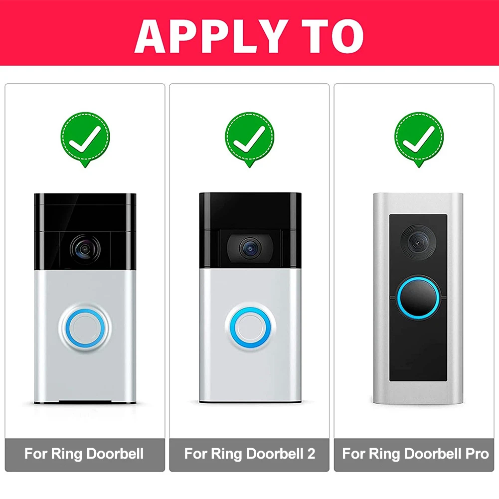 Болты, болты, винты с резьбой, винты безопасности с видеодомофоном, 16 шт., черные Замена винтов для дверного звонка
Болты, болты, винты с резьбой, винты безопасности с видеодомофоном, 16 шт., черные Замена винтов для дверного звонка