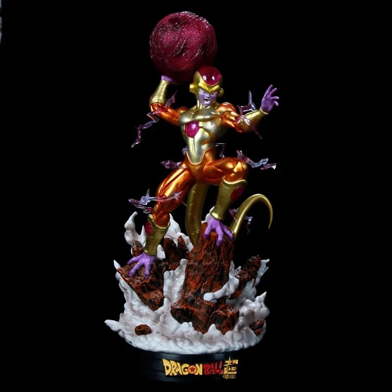 Anime Dragon Ball Figure GK Gold Frieza Scene Statue luminous Figure PVC Action Figure Collection Anime Model Toys Kids Gifts
Anime Dragon Ball Figure GK Gold Frieza Scene Statue luminous Figure PVC Action Figure Collection Anime Model Toys Kids Gifts