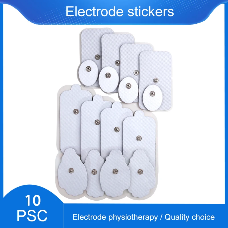 

10pcs Self Adhesive Replacement Electrodes Pads for TENS Unit Acupuncture Therapy Machine Masajeador Electrico Healthy Care