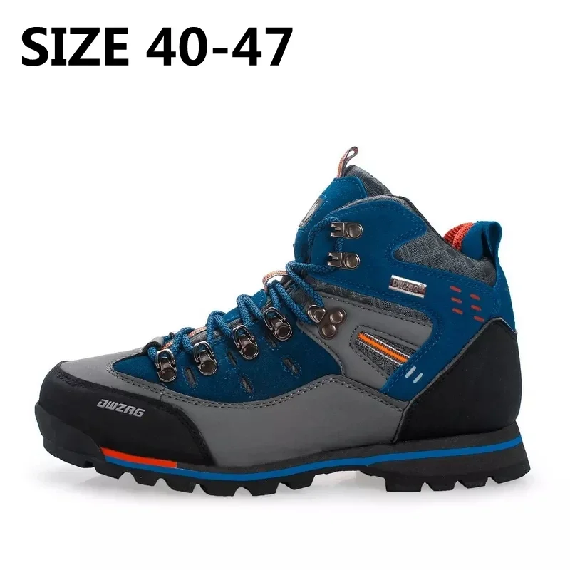 Men's Sneakers Waterproof Hiking Boots Outdooor Autumn Winter Trekking Mountain Shoes Keep Warm Ankle Boots Size 40-47
Men's Sneakers Waterproof Hiking Boots Outdooor Autumn Winter Trekking Mountain Shoes Keep Warm Ankle Boots Size 40-47