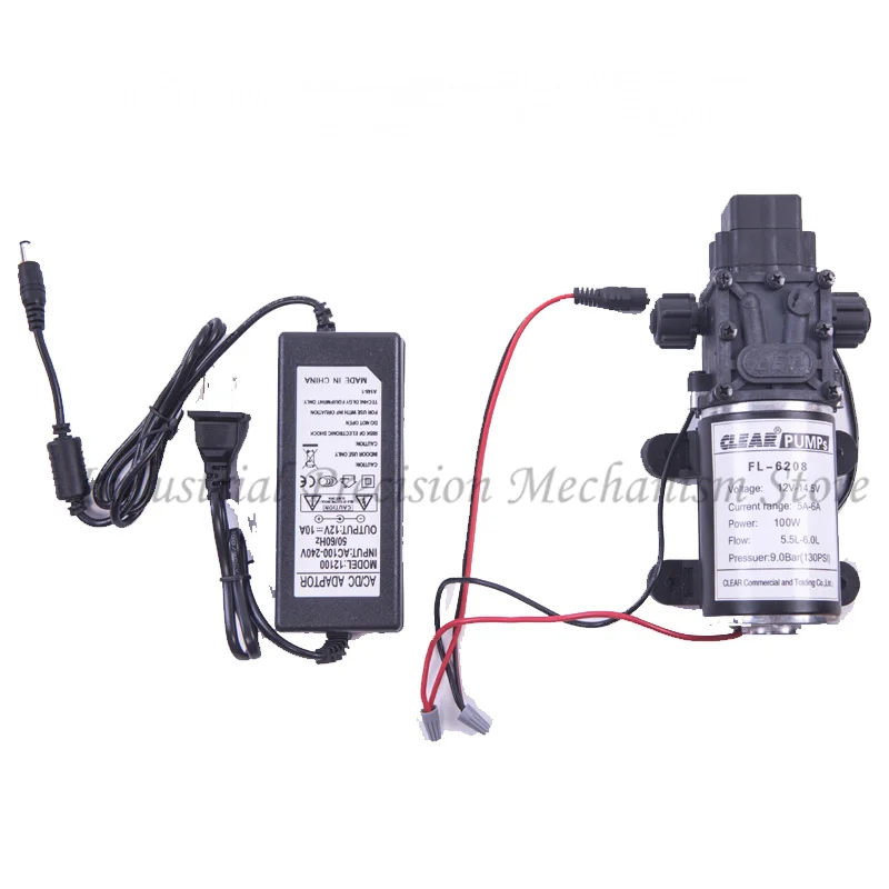 Automatic flower watering, high pressure portable micro diaphragm water pump 12V 100W atomization/micro spray/drip irrigation
Automatic flower watering, high pressure portable micro diaphragm water pump 12V 100W atomization/micro spray/drip irrigation