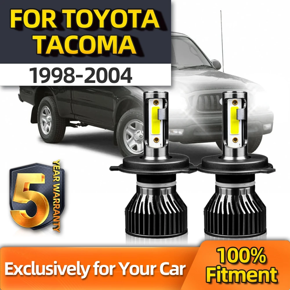Crossfox 110W Turbo Led Low/High Lamp All-in-one H4 6000K Lighting Range Bulbs For Toyota Tacoma 1998 1999 2000 2001 2002-2004
Crossfox 110W Turbo Led Low/High Lamp All-in-one H4 6000K Lighting Range Bulbs For Toyota Tacoma 1998 1999 2000 2001 2002-2004