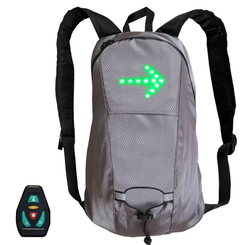 Bicycle Bag Waterproof Sport Backpack USB 15L LED Turn Signal Light Remote Control Cycling Safety Bag Outdoor Riding Backpack 
Bicycle Bag Waterproof Sport Backpack USB 15L LED Turn Signal Light Remote Control Cycling Safety Bag Outdoor Riding Backpack