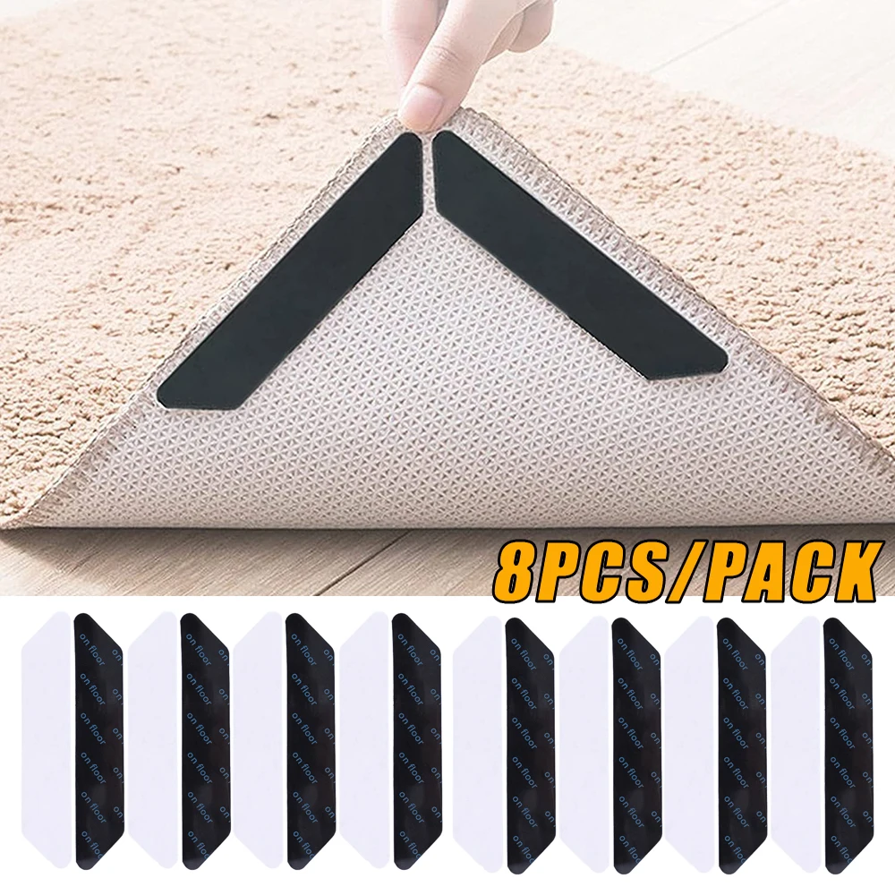 8/4Pcs Carpet Non-slip Sticker Self-Adhesive Anti Slip Floor Mat Gripper Washable Carpet Fixed Sticker Kitchen Bathroom Products
8/4Pcs Carpet Non-slip Sticker Self-Adhesive Anti Slip Floor Mat Gripper Washable Carpet Fixed Sticker Kitchen Bathroom Products