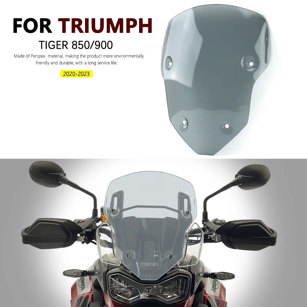 

For Triumph Tiger850 Tiger900 NEW Windshield Screen Protector Parts Tiger 850 Tiger 900 Windscreen Fixing Bracket Tiger 850/900