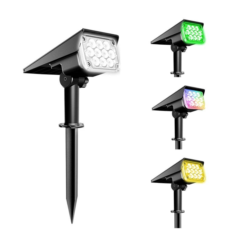 Adjustable Solar Spotlight Solar Garden Lawn Light IP65 Super Bright Landscape Outdoor Lighting Waterproof Wall Light
Adjustable Solar Spotlight Solar Garden Lawn Light IP65 Super Bright Landscape Outdoor Lighting Waterproof Wall Light