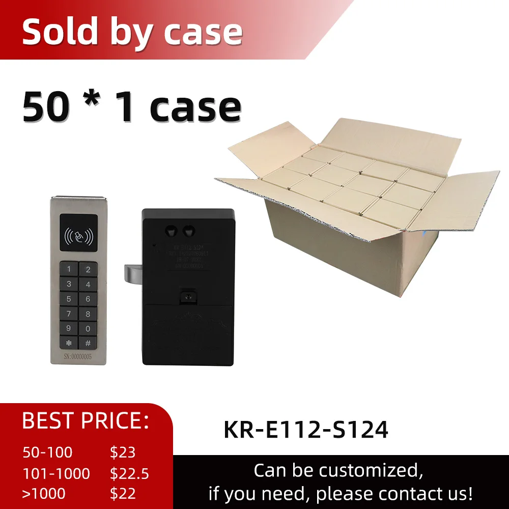 KERONG Smart Electronic Rfid Card Latch Battery Keypad Furniture Digital Password DoS Gym Drawer Wardrobe Locker Lock
KERONG Smart Electronic Rfid Card Latch Battery Keypad Furniture Digital Password DoS Gym Drawer Wardrobe Locker Lock