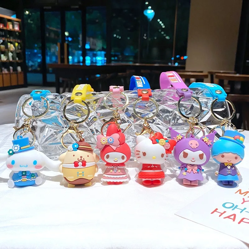 Set of 6 Pieces Keychain Kawaii Sanrioed Hello Kitty Y2K Kuromimy Melody Cartoon Cute Doll Bag Car Pendant Interesting Girl Gift
Set of 6 Pieces Keychain Kawaii Sanrioed Hello Kitty Y2K Kuromimy Melody Cartoon Cute Doll Bag Car Pendant Interesting Girl Gift
