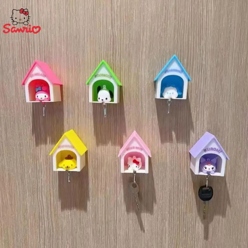 Sanrio Keychain Hello Kitty Lovers Key Hanger Kuromi Melody Cinnamoroll Pochacco Pompompurin Pendant Small House Anti Loss Toy
Sanrio Keychain Hello Kitty Lovers Key Hanger Kuromi Melody Cinnamoroll Pochacco Pompompurin Pendant Small House Anti Loss Toy