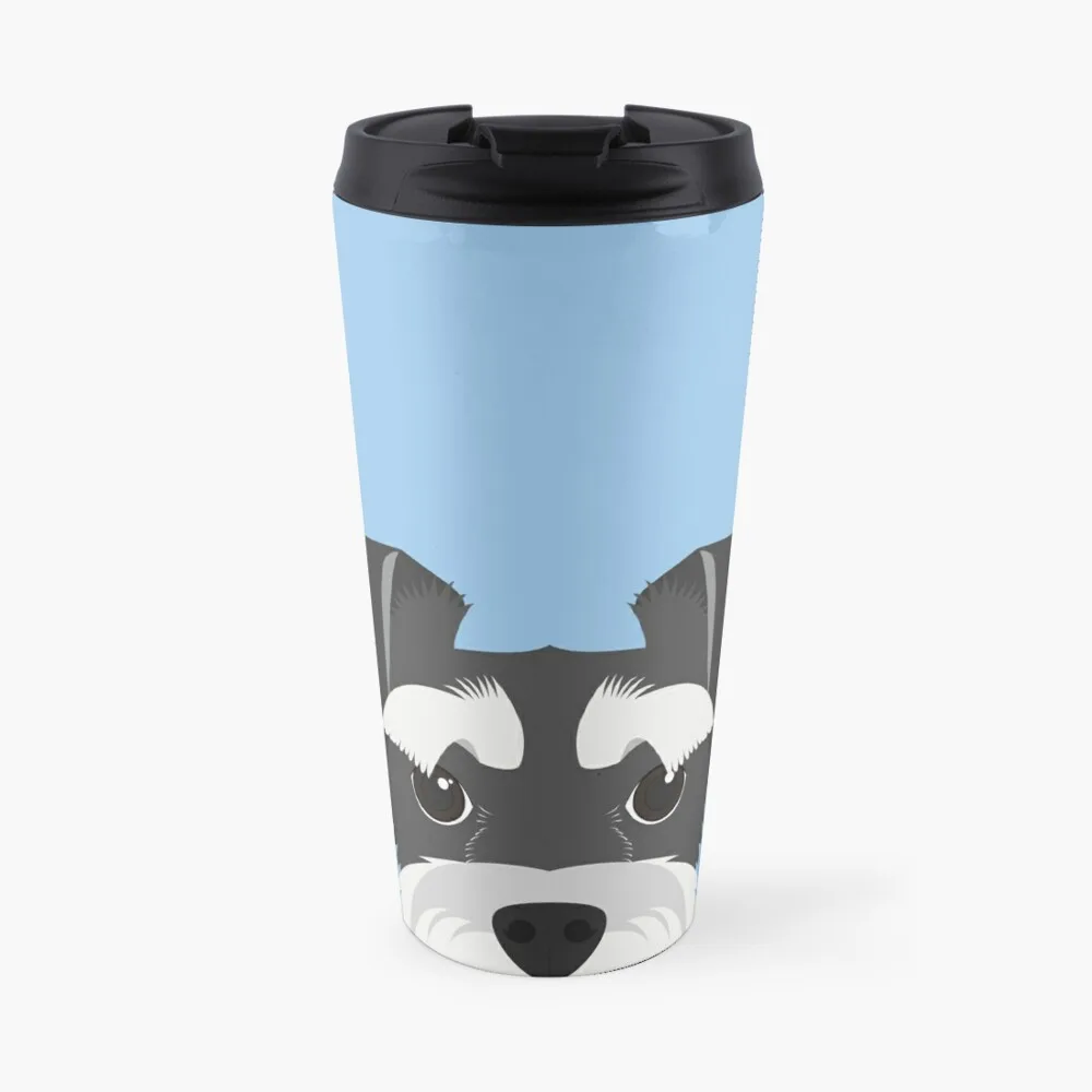 

Schnauzer Dog Portrait Travel Coffee Mug Large Cups For Coffee Cup Coffee Set Tea Cup