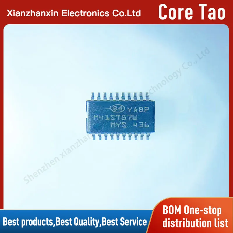 1~5PCS/LOT M41ST87WSS6F M41ST87W SSOP-20 The clock/timer - new original real-time clock
1~5PCS/LOT M41ST87WSS6F M41ST87W SSOP-20 The clock/timer - new original real-time clock