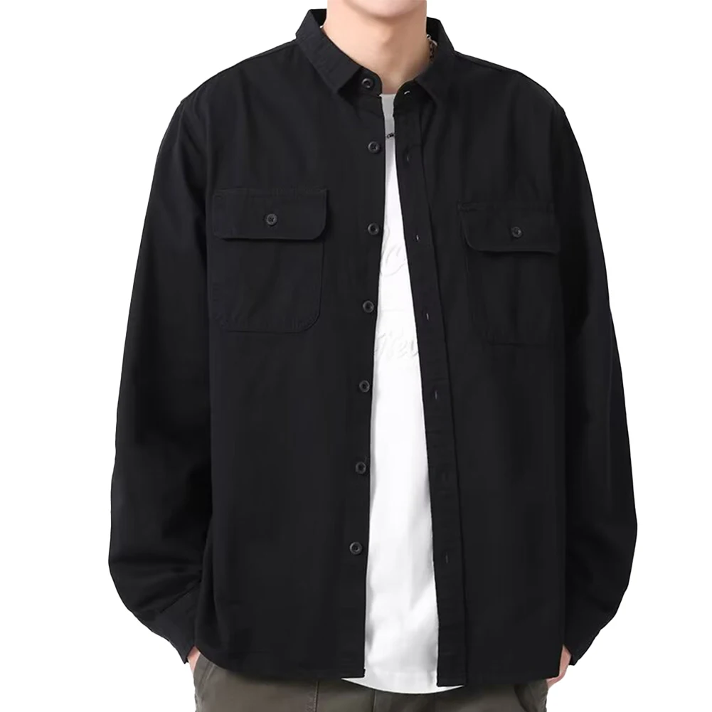 Buttons Top Bottoming Shirt Daily Dating Fall Full Sleeve Long Sleeve Single-Breasted Solid Color Turn-Sown Collar
Buttons Top Bottoming Shirt Daily Dating Fall Full Sleeve Long Sleeve Single-Breasted Solid Color Turn-Sown Collar