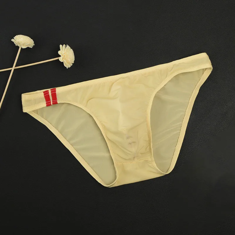 Sexy Mens Breathable Underwear Ice Silk Briefs Seamless Comfortable Panties Man Bikini Solid Low Waist Lingerie Soft Underpants
Sexy Mens Breathable Underwear Ice Silk Briefs Seamless Comfortable Panties Man Bikini Solid Low Waist Lingerie Soft Underpants