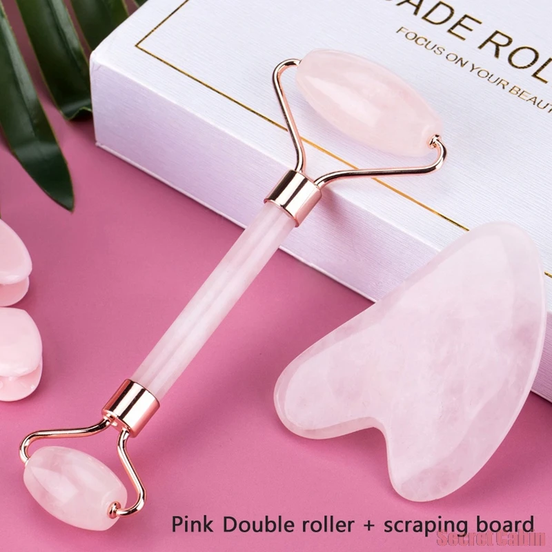 2 Pcs/set Face Massage Roller Set Natural resin Gua Sha Board Facial Massager Face Lift Up Wrinkle Remover
2 Pcs/set Face Massage Roller Set Natural resin Gua Sha Board Facial Massager Face Lift Up Wrinkle Remover
