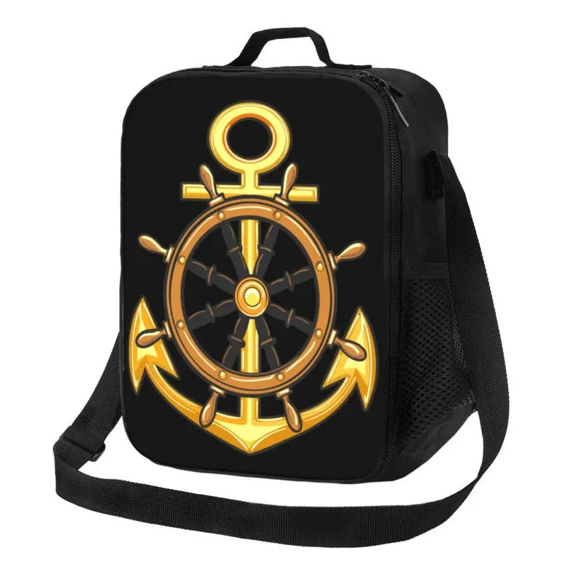 Nautical Sailor Anchor Insulated Lunch Bag for Women Thermal Cooler Lunch Box Beach Camping Travel
Nautical Sailor Anchor Insulated Lunch Bag for Women Thermal Cooler Lunch Box Beach Camping Travel