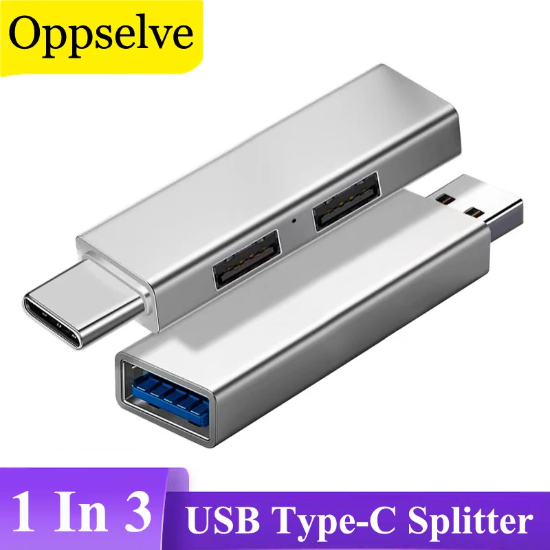 1 In 3 USB 3.0 HUB Multi Interface Type-C Splitter Super Data Tranfer Adapter Expansion Dock For Keyboard Mouse U-disk Printer
1 In 3 USB 3.0 HUB Multi Interface Type-C Splitter Super Data Tranfer Adapter Expansion Dock For Keyboard Mouse U-disk Printer