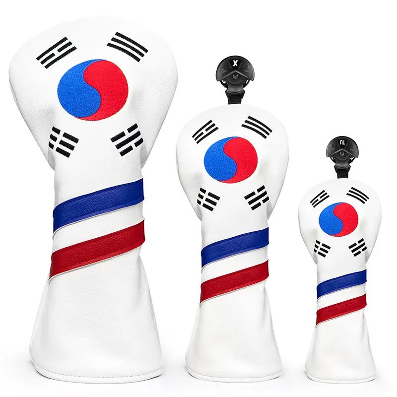Simple Fashion Golf Driver HeadCover Club Head Protective Covers White Color Protector Golf Supplies
Simple Fashion Golf Driver HeadCover Club Head Protective Covers White Color Protector Golf Supplies