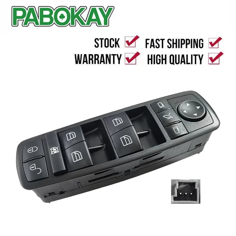 A1698206710 Electric Master Window Switch for Mercedes-Benz B-Klasse W245 W169 A-Klasse R350 GL350 GL450 A 169 820 67 1698206710
A1698206710 Electric Master Window Switch for Mercedes-Benz B-Klasse W245 W169 A-Klasse R350 GL350 GL450 A 169 820 67 1698206710