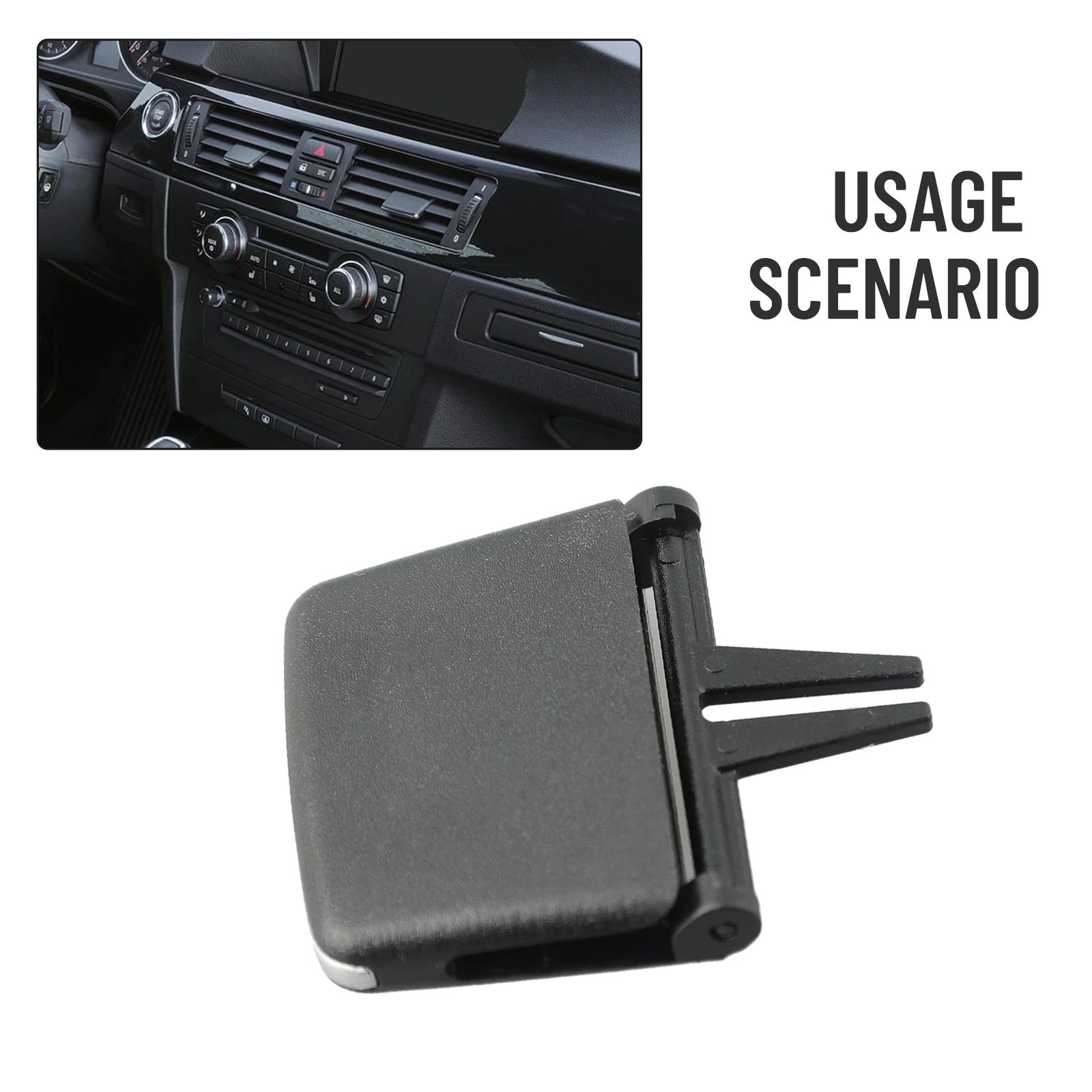Black A/C Air Vent 1pc Accessories Brand New Clip Repair Kit High Quality Professional A/C Air Vent Outlet Tab
Black A/C Air Vent 1pc Accessories Brand New Clip Repair Kit High Quality Professional A/C Air Vent Outlet Tab