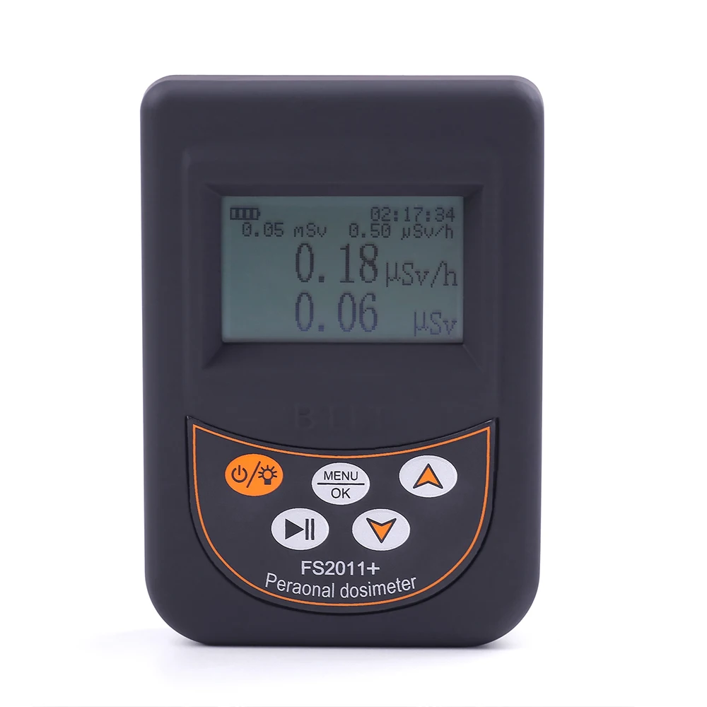 Chinese English Menu FS9000 Battery Type Nuclear Radiation Detector Radiation Dosimeter Detector
Chinese English Menu FS9000 Battery Type Nuclear Radiation Detector Radiation Dosimeter Detector
