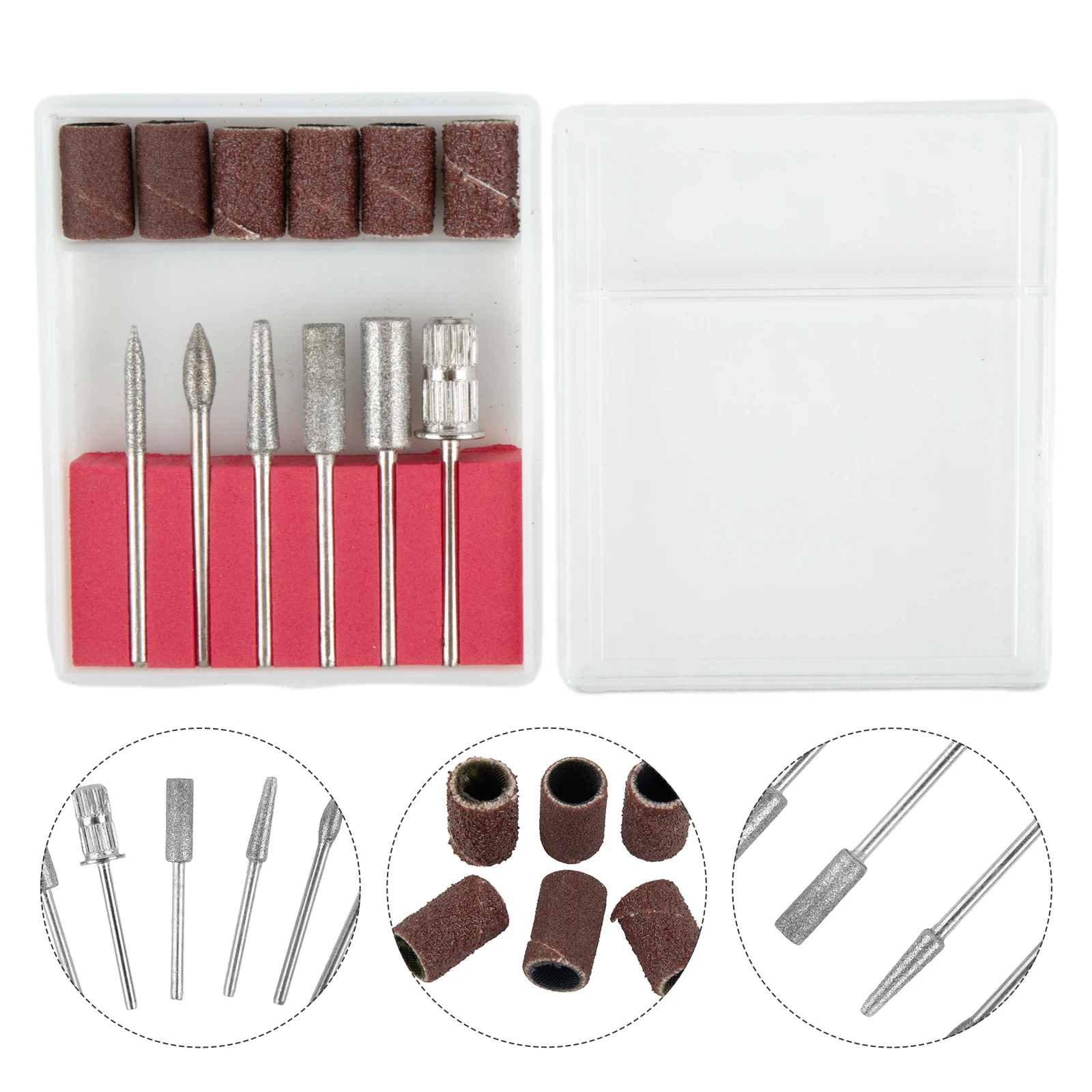 12 Pcs Nail Drill Bits Electrical Nail File Cuticle Cutter Tips Burring Cleaning Sanding Bands Polishing Bit Grinder Accessories
12 Pcs Nail Drill Bits Electrical Nail File Cuticle Cutter Tips Burring Cleaning Sanding Bands Polishing Bit Grinder Accessories