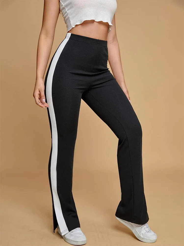 Summer women's pants casual slimming abdominal retraction buttock lifting Yoga pants leggings sports pants slit hem pants
Summer women's pants casual slimming abdominal retraction buttock lifting Yoga pants leggings sports pants slit hem pants