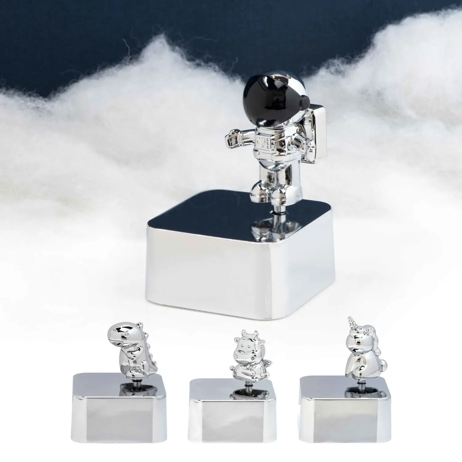 Astronaut Dinosaur Cattle Unicorn Music Box Rotating Alloy Music Box Castle In The Sky Qixi Valentine's Day Gift Music Box ZD296
Astronaut Dinosaur Cattle Unicorn Music Box Rotating Alloy Music Box Castle In The Sky Qixi Valentine's Day Gift Music Box ZD296
