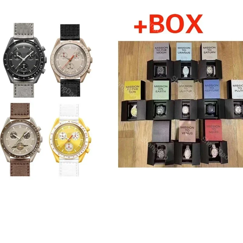 Moon Watches With Original Box Luxury Men's Watch Multifunction Plastic Case Watch Chronograph Explore Planet Original Watch
Moon Watches With Original Box Luxury Men's Watch Multifunction Plastic Case Watch Chronograph Explore Planet Original Watch