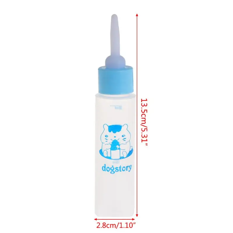 Practical Pet Feeding Bottle Nurser Bottle Professional Feeding Nipple Bottle for Baby Small Cats Dogs Kitten Puppy 30ML
Practical Pet Feeding Bottle Nurser Bottle Professional Feeding Nipple Bottle for Baby Small Cats Dogs Kitten Puppy 30ML
