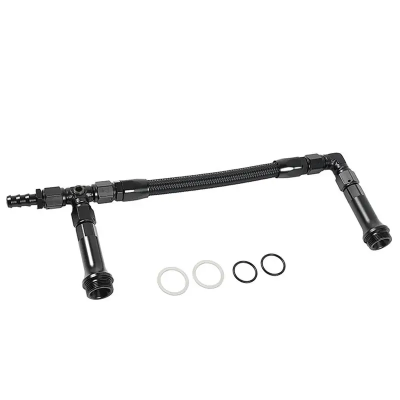 Dual Carb Oil Feed Line An6 Dual Feed Oil Line Aluminum Alloy Oil Line With Pressure Gauge 6 An Dual Inlet Oil Line Kit
Dual Carb Oil Feed Line An6 Dual Feed Oil Line Aluminum Alloy Oil Line With Pressure Gauge 6 An Dual Inlet Oil Line Kit