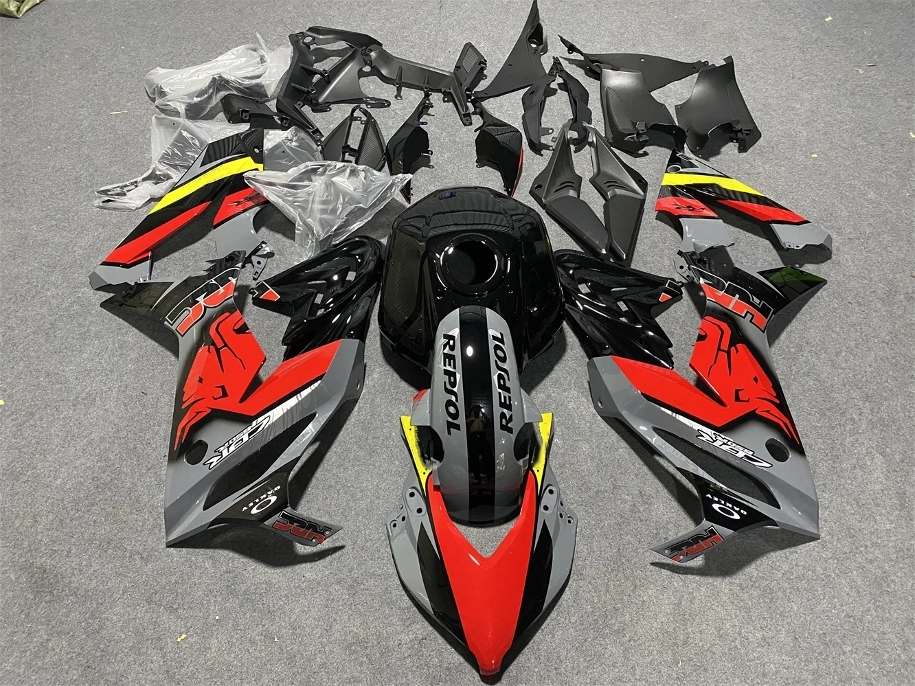 Motorcycle fairing fits to CBR650R 2019 2020 2021 2022 2023 CBR650 19 2021 22 23 Year fairing Black red Grey motorcycle housing
Motorcycle fairing fits to CBR650R 2019 2020 2021 2022 2023 CBR650 19 2021 22 23 Year fairing Black red Grey motorcycle housing