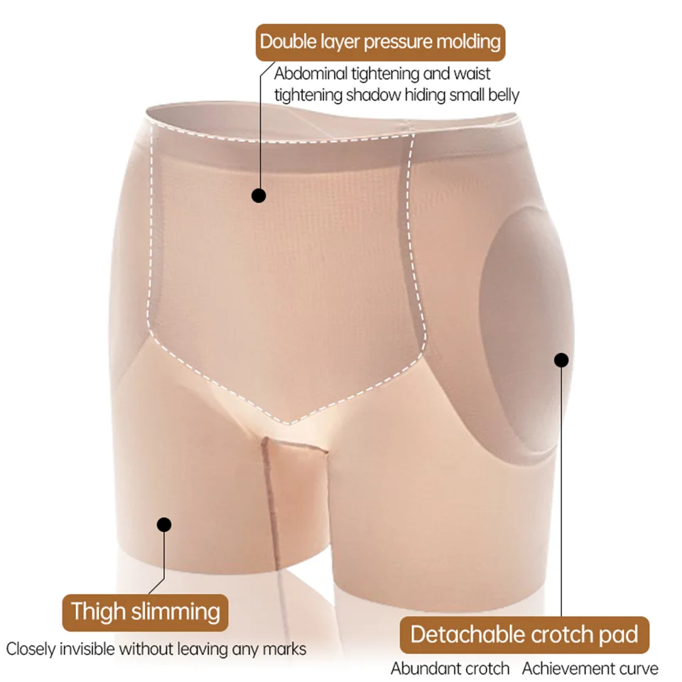 AONVE Butt Lifter Panties Hip Butt Padded Shapewear Body Sliming Shaping Woman Tummy Control Underwear AONVE Butt Lifter Panties Hip Butt Padded Shapewear Body Sliming Shaping Woman Tummy Control Underwear