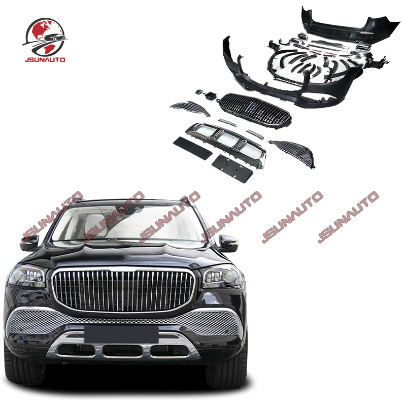 PP Material Modification Body Kit For Benz 2022 Gls400 450 580 Front Bumper Maych Style Bumper Front Grill Rear Bumper Diffuser
PP Material Modification Body Kit For Benz 2022 Gls400 450 580 Front Bumper Maych Style Bumper Front Grill Rear Bumper Diffuser
