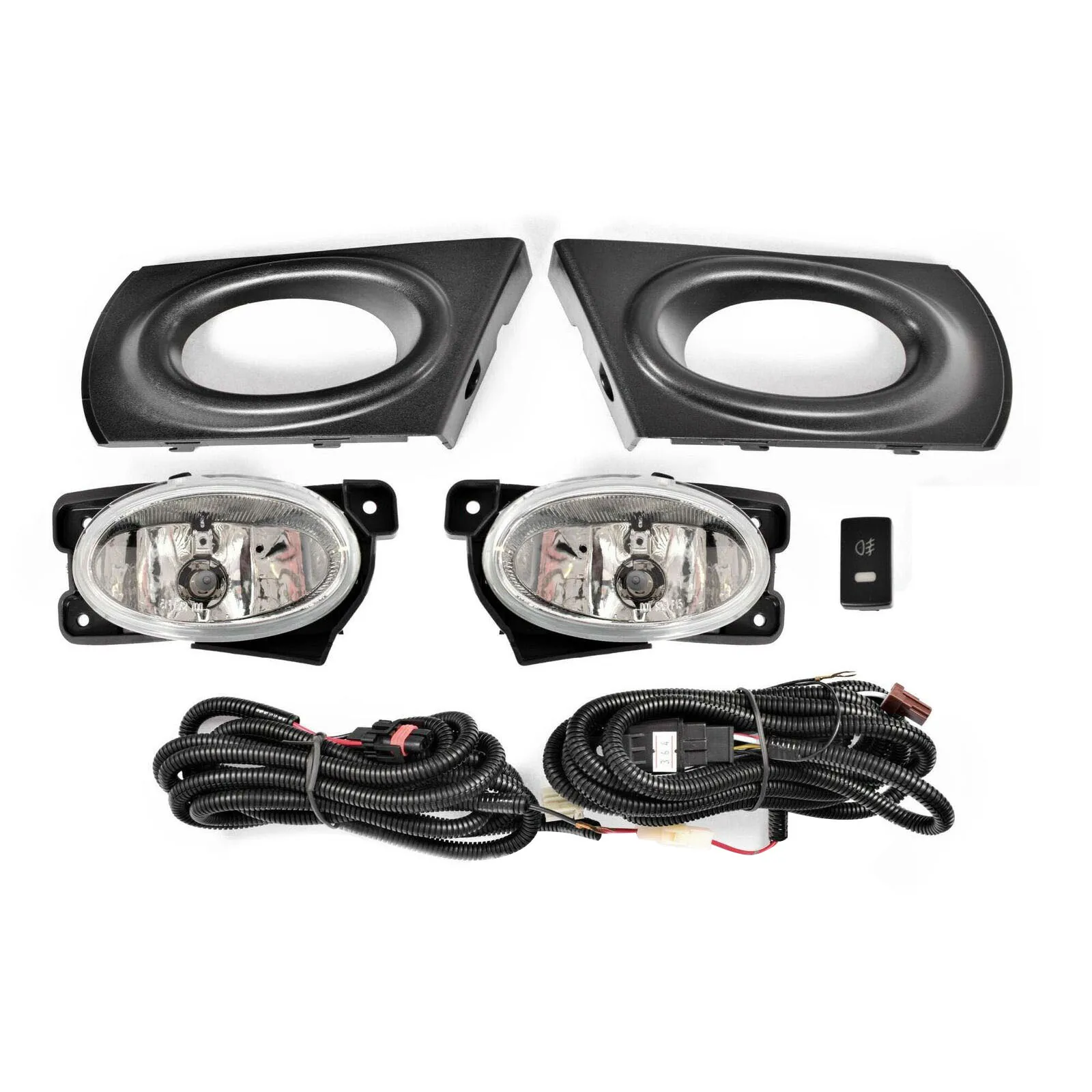 Pair Fog Light Spot Driving Lamp KIT Black for Honda Fit / Jazz GE 2011-2014 Accessories
Pair Fog Light Spot Driving Lamp KIT Black for Honda Fit / Jazz GE 2011-2014 Accessories