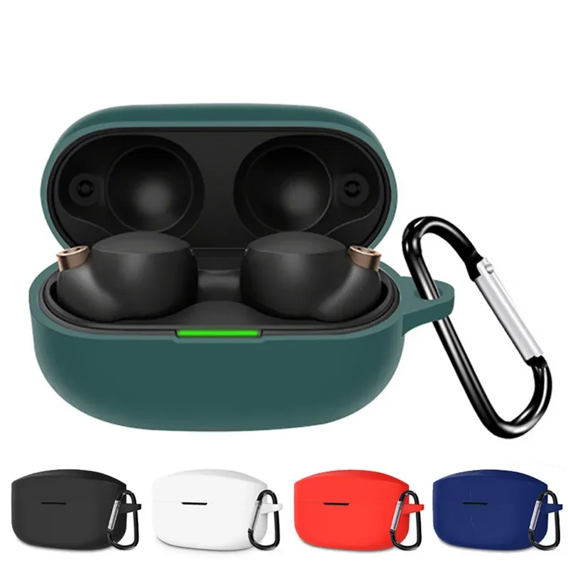 For Sony WF1000XM4 New Silicone Full Protective Case Bluetooth Earphone Cases Soft Solid Color Shockproof Shell Drop-resistant
For Sony WF1000XM4 New Silicone Full Protective Case Bluetooth Earphone Cases Soft Solid Color Shockproof Shell Drop-resistant