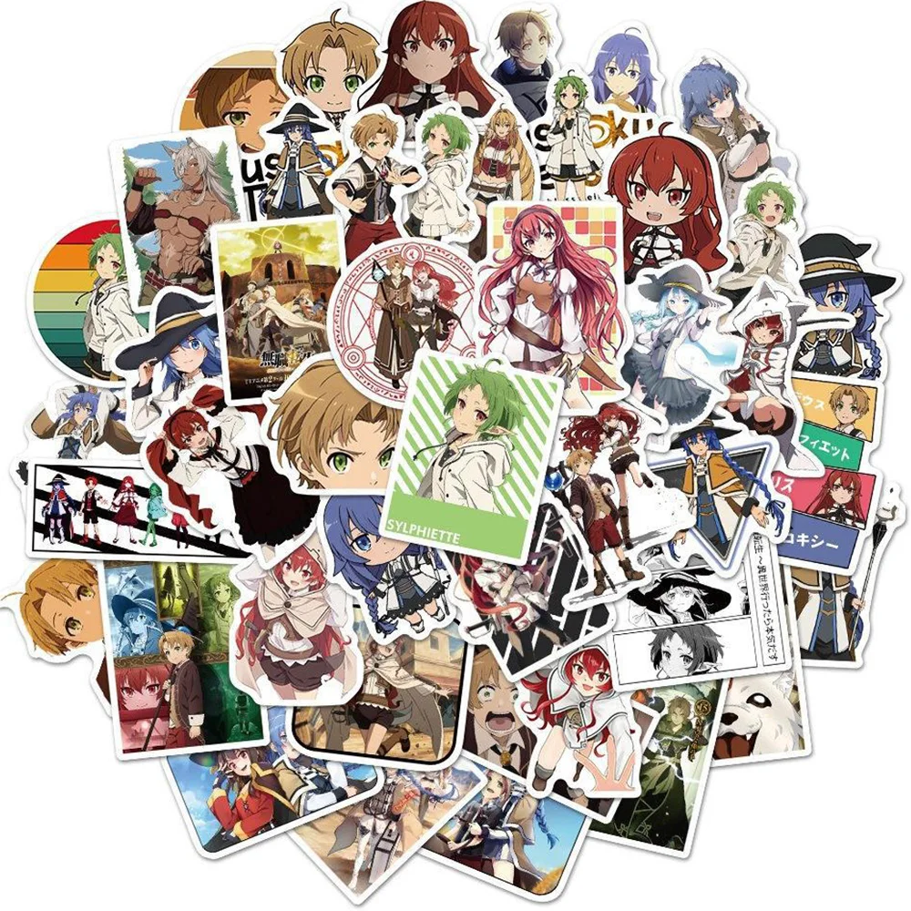 10/30/50pcs Anime Mushoku Tensei: Jobless Reincarnation Stickers Decals DIY Skateboard Sticker Laptop PVC Cartoon Sticker Packs
10/30/50pcs Anime Mushoku Tensei: Jobless Reincarnation Stickers Decals DIY Skateboard Sticker Laptop PVC Cartoon Sticker Packs