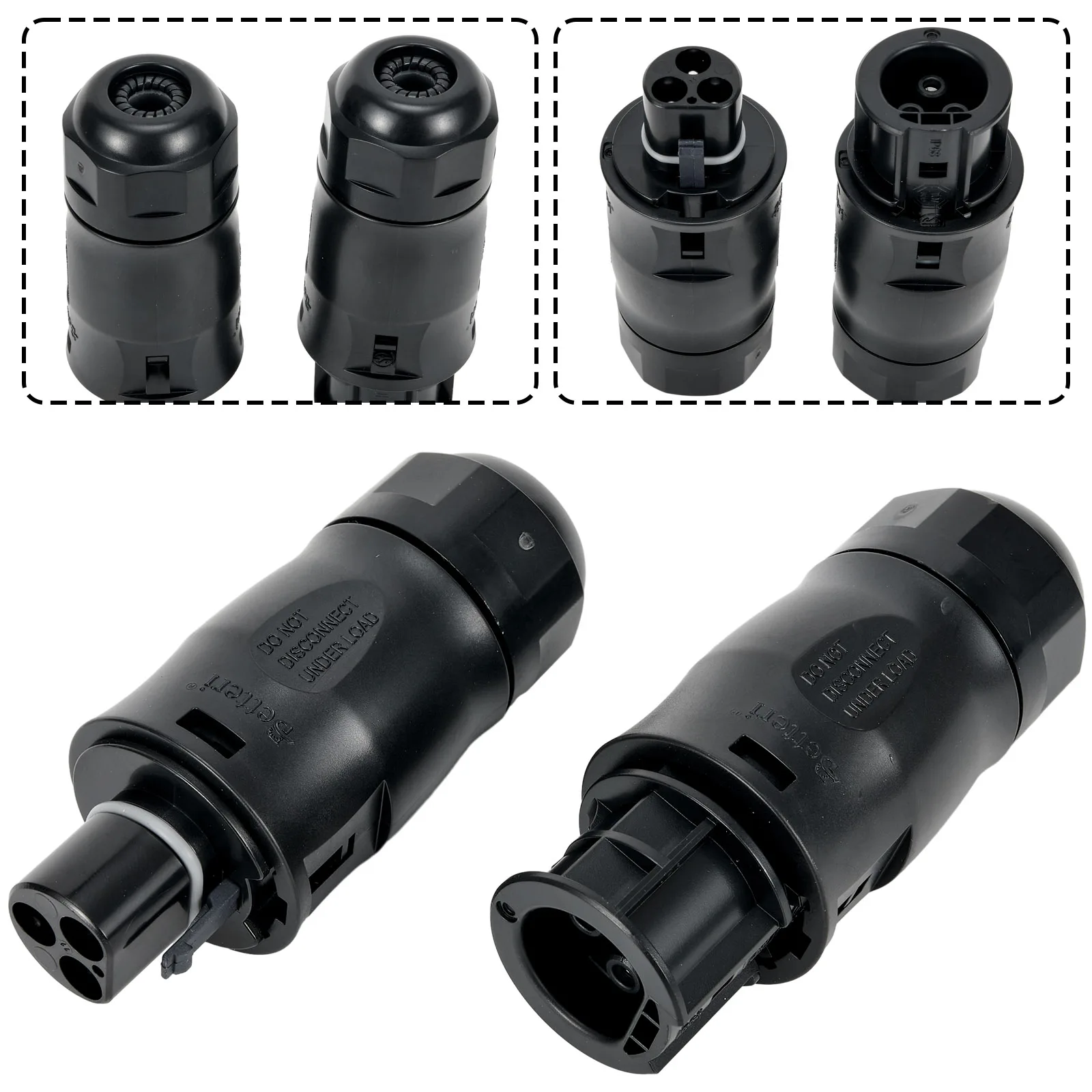 Business & Industrial BC01 Socket Plug Plug Coupling 0.8mm 3 Cores Black Durable For Micro-inverters APsystems
Business & Industrial BC01 Socket Plug Plug Coupling 0.8mm 3 Cores Black Durable For Micro-inverters APsystems