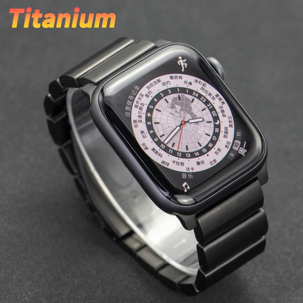 Luxury Titanium Strap For Apple Watch Ultra 8 7 6 SE 5 4 3 Men Business Band For iWatch 49mm 45 41 44 40 42 38mm Metal Bracelet
Luxury Titanium Strap For Apple Watch Ultra 8 7 6 SE 5 4 3 Men Business Band For iWatch 49mm 45 41 44 40 42 38mm Metal Bracelet