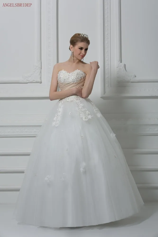 ANGELSBRIDEP 2 STORE Sexy Sweetheart Applique Lace Up Wedding Dresses Robe De Mariee Ruffle Formal Boho Bridal Gowns Plus Size
ANGELSBRIDEP 2 STORE Sexy Sweetheart Applique Lace Up Wedding Dresses Robe De Mariee Ruffle Formal Boho Bridal Gowns Plus Size