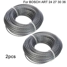 2pcs Strimmer Trimmer Line Spool Trimmer For Grass For BOSCH ART 24 27 30 36 Li 48m 1.65mm F016800462 Lawn Mower Accessories
2pcs Strimmer Trimmer Line Spool Trimmer For Grass For BOSCH ART 24 27 30 36 Li 48m 1.65mm F016800462 Lawn Mower Accessories