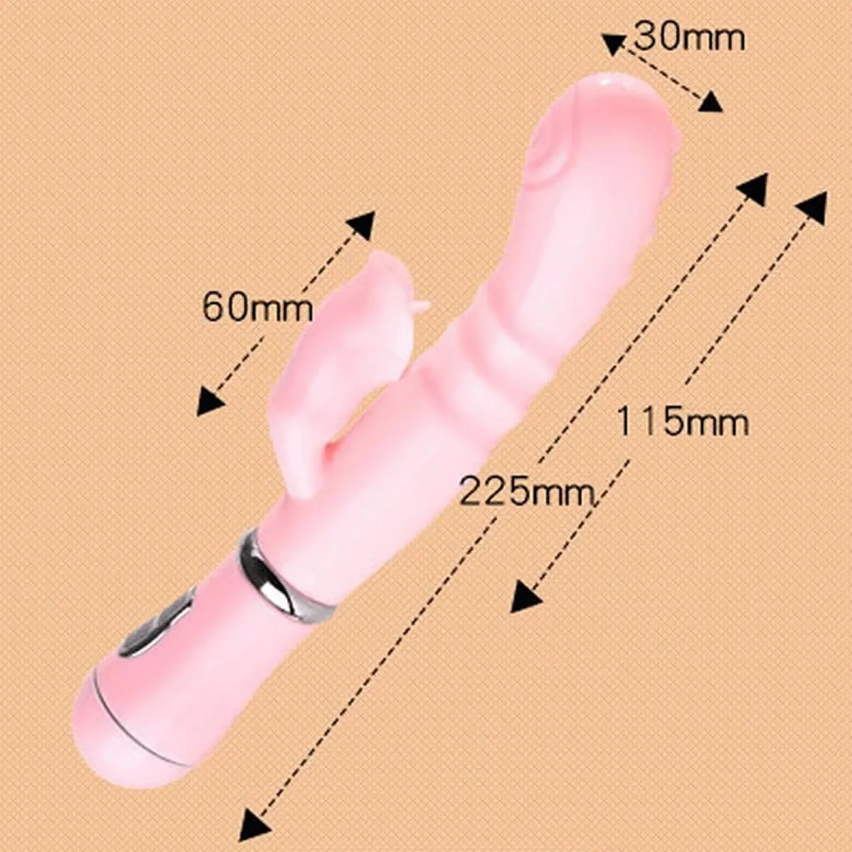 Rabbit G Spot Dildo Vibrator Clitoris Stimulator Penis Anal Double Penetration Tongue Licking Double Rod Sex Toy For Women Adult Rabbit G Spot Dildo Vibrator Clitoris Stimulator Penis Anal Double Penetration Tongue Licking Double Rod Sex Toy For Women Adult