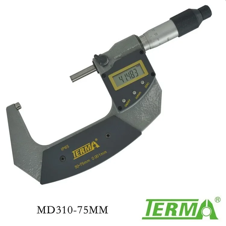 

Electronic Digital Display Outer Diameter Micrometer MD310 Digital Display Micrometer 50-75 * 0.001mm