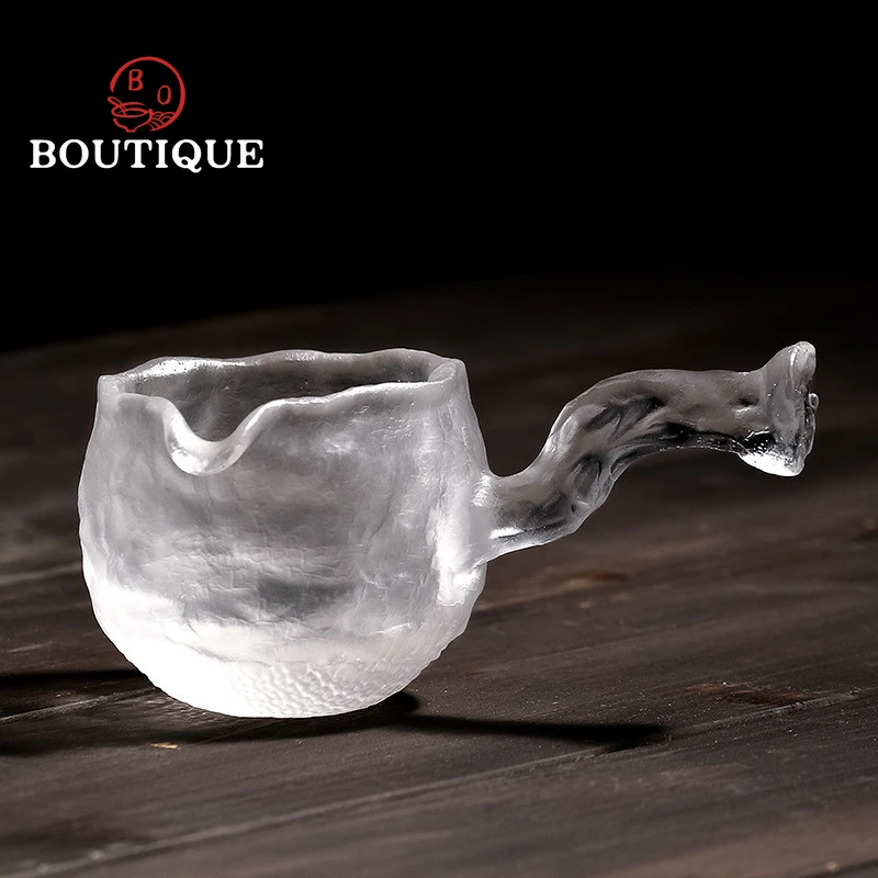 New Japanese Style Frozen Burn Fair Cup Creative Ancient Glazed Tea Dispenser Master Cup Heat-resistant Glass Kungfu Tea Set
New Japanese Style Frozen Burn Fair Cup Creative Ancient Glazed Tea Dispenser Master Cup Heat-resistant Glass Kungfu Tea Set