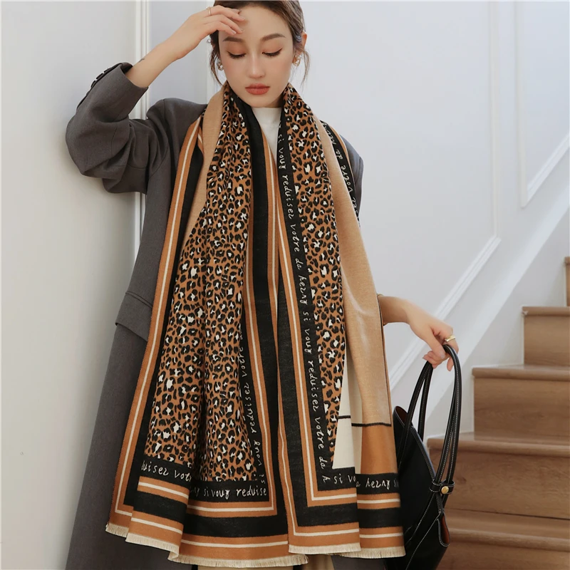 Luxury Women Cashmere Scarf Winter Pashmina Warm Bufanda Shawls and Wraps Lady Print Thick Blanket Neck Scarves
Luxury Women Cashmere Scarf Winter Pashmina Warm Bufanda Shawls and Wraps Lady Print Thick Blanket Neck Scarves