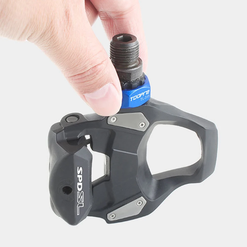Bicycle Pedals Axle Spindle Lockring Removal Tool 10T Lock Pedal Fixing Ring For SPD Loosen Nut Cone Bicycle Repair Tools
Bicycle Pedals Axle Spindle Lockring Removal Tool 10T Lock Pedal Fixing Ring For SPD Loosen Nut Cone Bicycle Repair Tools