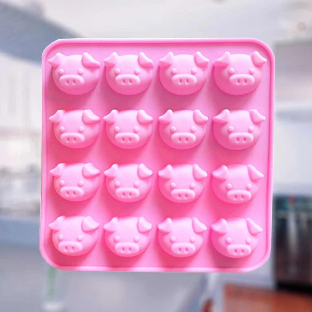 Luxshiny Silicone Pig Cake Decorative Tray with 16 Cavities for Jell/Fondant/Candy/Chocolate and Ice Cubes
Luxshiny Silicone Pig Cake Decorative Tray with 16 Cavities for Jell/Fondant/Candy/Chocolate and Ice Cubes