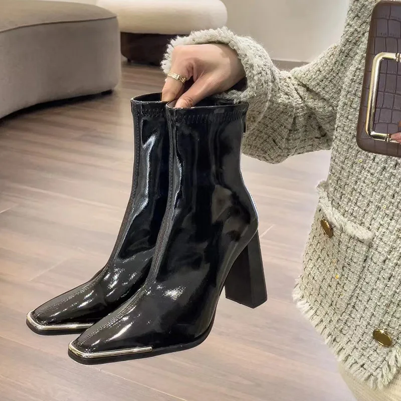 Women's Rubber Boots Female Shoes Winter Footwear Zipper Luxury Designer Rain Ladies High Heel Mid-Calf 2023 Genuine Mid Calf Au
Women's Rubber Boots Female Shoes Winter Footwear Zipper Luxury Designer Rain Ladies High Heel Mid-Calf 2023 Genuine Mid Calf Au