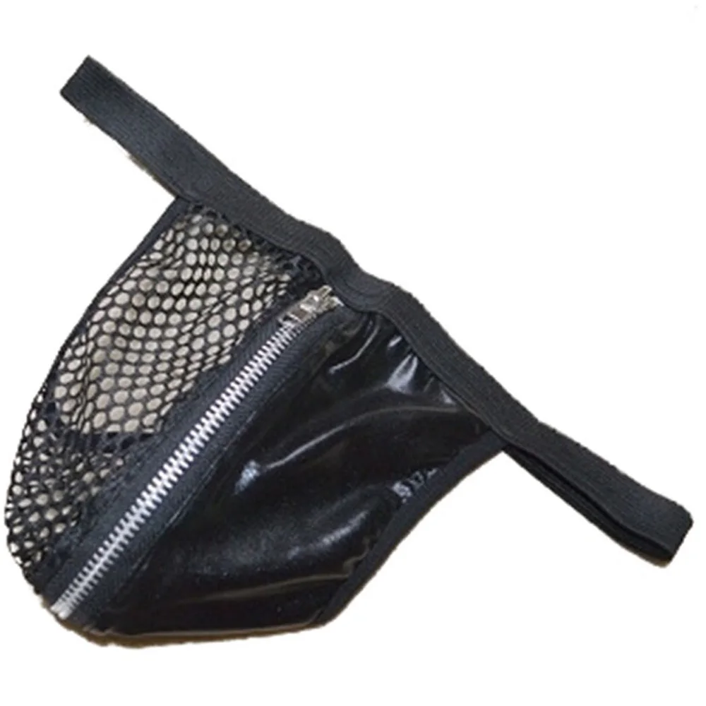 Open Pouch Panties Mens Leather Mesh Sexy Underwear Sissy Men Briefs Stripper Erotic Lingeries Open Crotch Thongs T-back Knicker
Open Pouch Panties Mens Leather Mesh Sexy Underwear Sissy Men Briefs Stripper Erotic Lingeries Open Crotch Thongs T-back Knicker